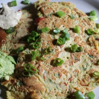 Chickpea Mexican Omelette